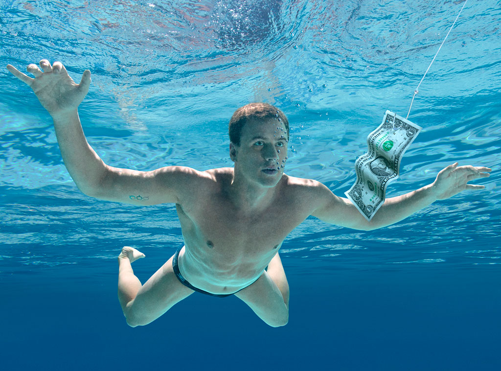 Download Look Ryan Lochte Covers Nirvana S Classic Nevermind Album Cover Free Get Wallpaper Look Ryan Lochte Covers Nirvana S Classic Nevermind Album Cover Desktop Wallpaper Free